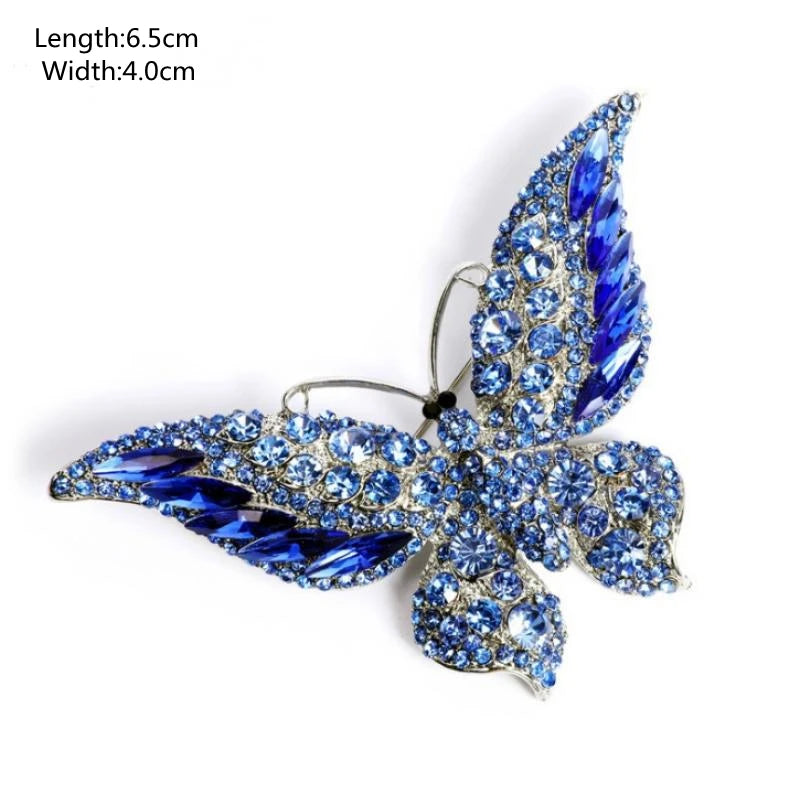 Rhinestones Peacock Brooches for Women\'S Luxury Clothing Accessories Elegant Banquet Wedding Jewelry Female Pin