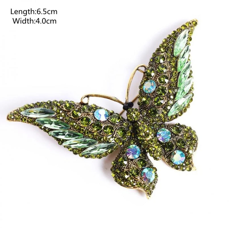 Rhinestones Peacock Brooches for Women\'S Luxury Clothing Accessories Elegant Banquet Wedding Jewelry Female Pin